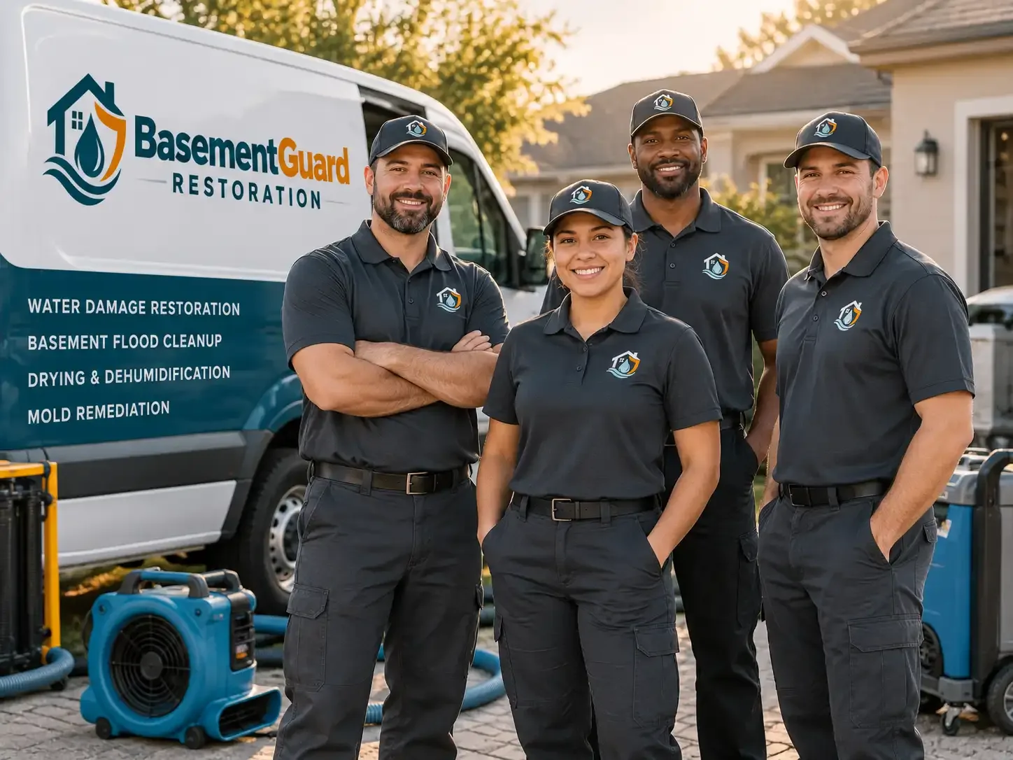 Basement Water Damage Restoration company in Wrightstown, WI